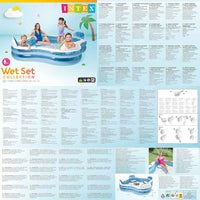 INTEX Piscina Gonfiabile per Famiglia 56475NP 91047
