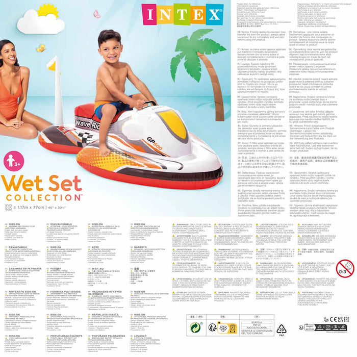 INTEX Wave Rider Cavalcabile 117x77 cm 92544