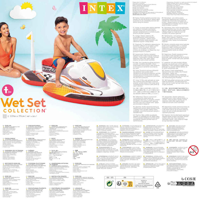 INTEX Wave Rider Cavalcabile 117x77 cm 92544