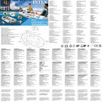 INTEX Gommone Gonfiabile Mariner 4 328x145x48 cm 68376NP 91554