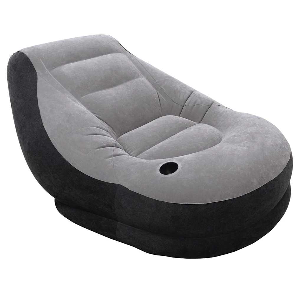 INTEX Sedia Gonfiabile con Poggiapiedi Ultra Lounge Relax 68564NP 91568