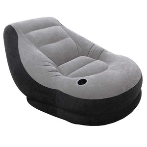 INTEX Sedia Gonfiabile con Poggiapiedi Ultra Lounge Relax 68564NP 91568