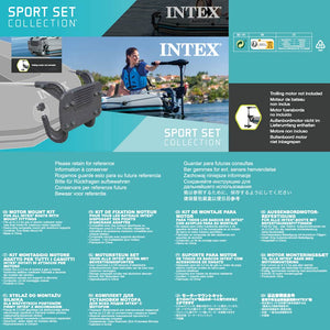 INTEX Kit di Montaggio del Motore per Gommone 68624 90804