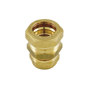 RACCORDO DIRITTO DOPPIO INOX  RAME- DN 16 x 15 (Cu)- TIEMM- pezzi 1