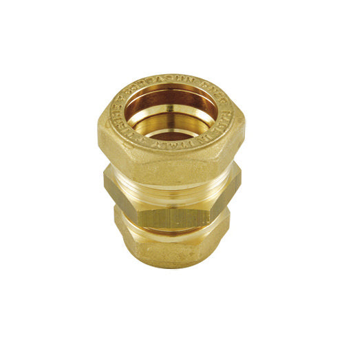 RACCORDO DIRITTO DOPPIO INOX  RAME- DN 25 x 22/18 (Cu)- TIEMM- pezzi 1