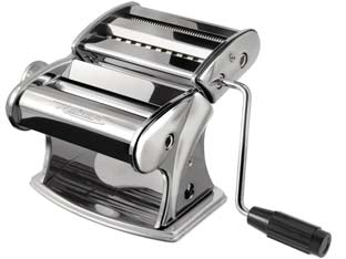 MACCHINA PASTA MANUALE PASTAFASHION SFOGLIATRICE + TAGLIO DOPPIO- - (SU ORDINAZIONE) - 1 pezzi REBER