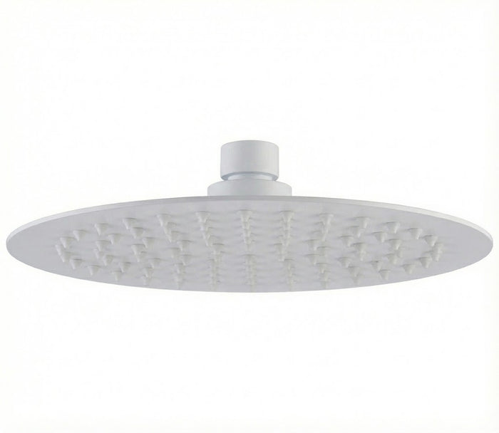 SOFFIONE SLIM TONDO- Bianco Opaco Diam. 250 mm- Remer- pezzi 1