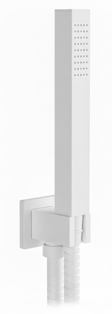 KIT DOCCETTA MINIMALE QUADRA- Bianco Opaco- Remer- pezzi 1