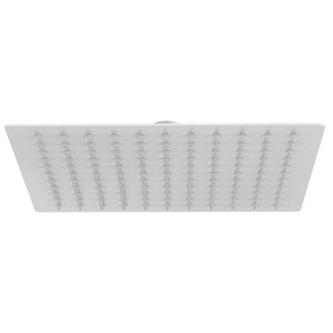 SOFFIONE SLIM QUADRO- Bianco Opaco cm 25 x 25- Remer- pezzi 1