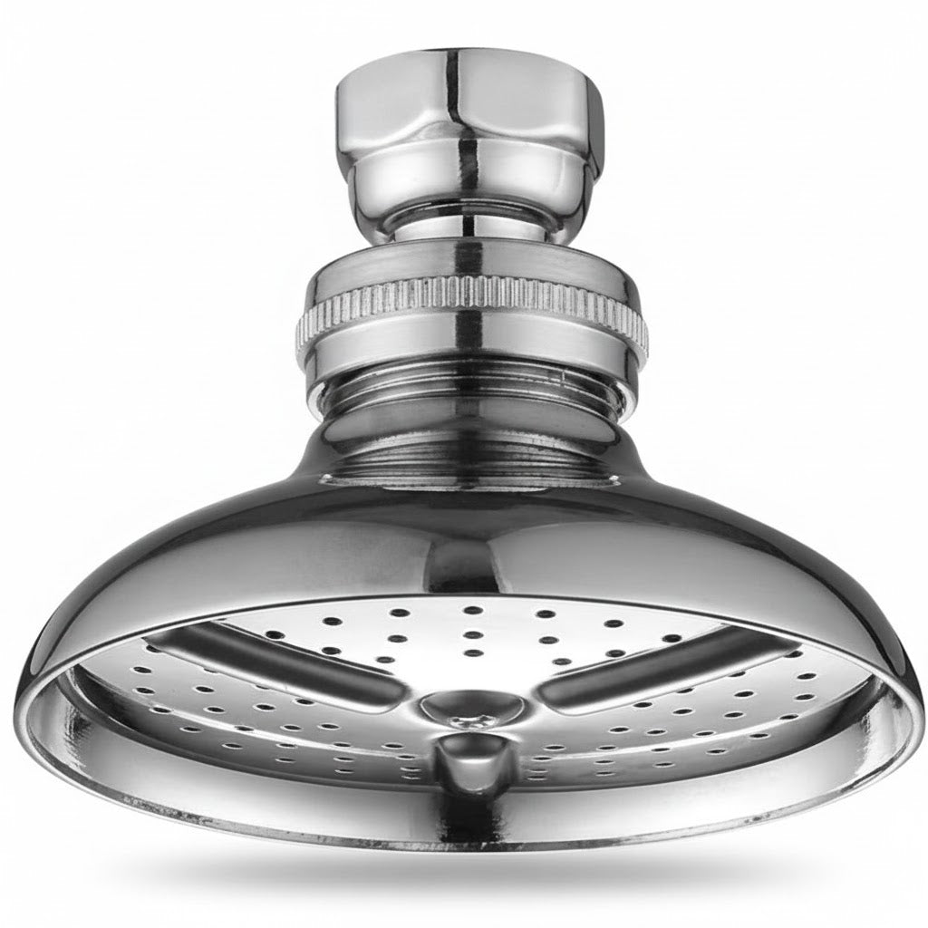 SOFFIONE DOCCIA CALIFORNIA CROMATO ISPEZIONABILE 1/2 - 1 pezzi - Idroweb