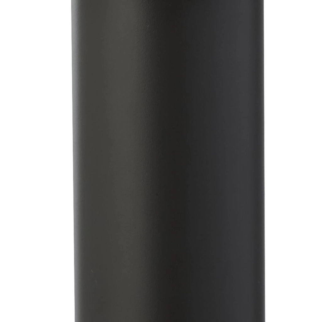 Lampione Rustico-Country Pagoda Alluminio Nero Vetro Trasparente 1 Luce E27