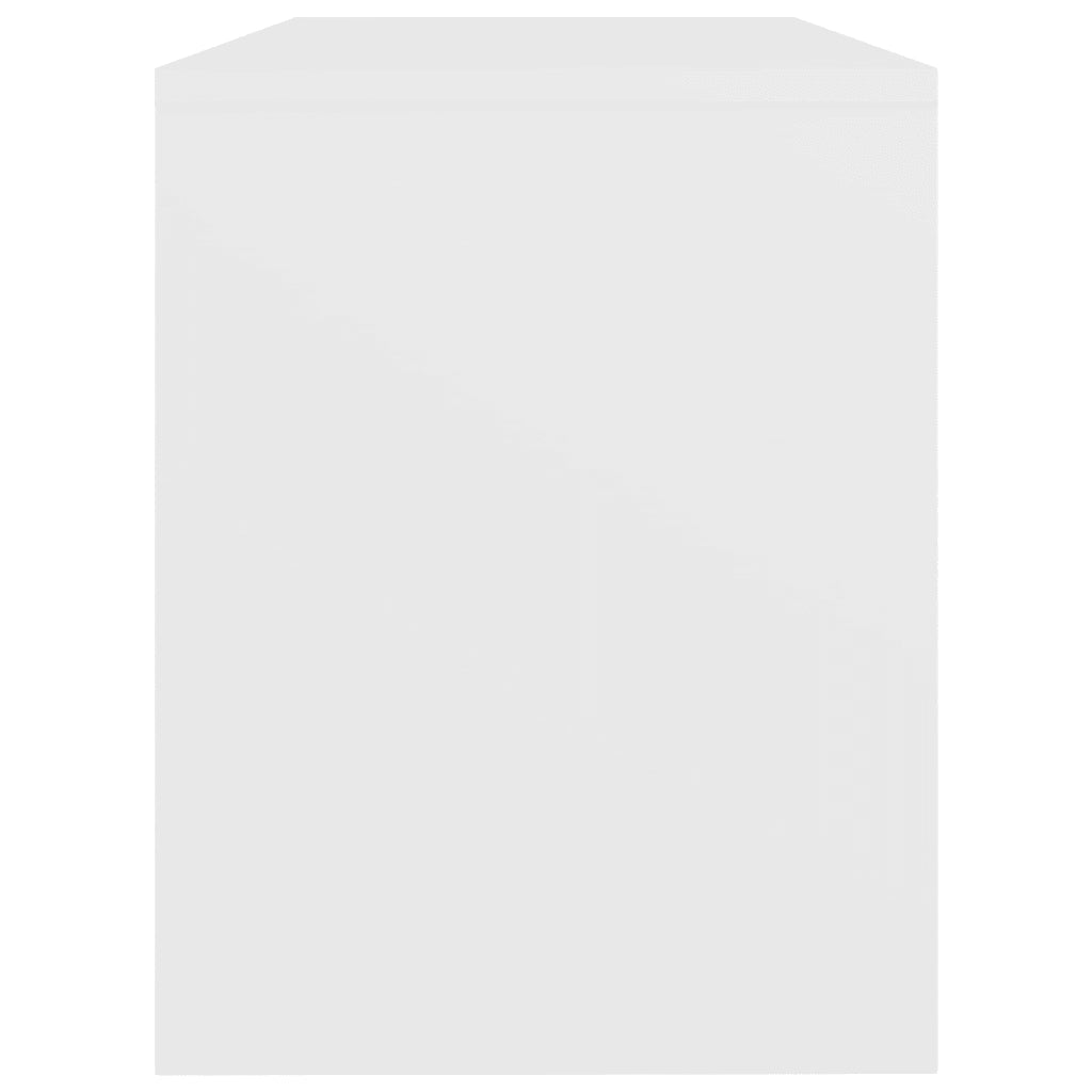 Sgabello da Toeletta Bianco 70x35x45 cm Legno Multistrato 802813