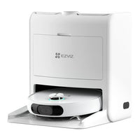 Ezviz rs2 aspirapolvere lavapavimenti robot con base di lavaggio automatica e telecamera di sicurezza, connesso con app - EZRS2