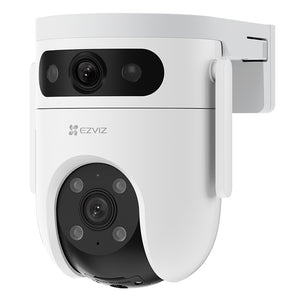 Ezviz h9c dual 2k cupola telecamera di sicurezza ip esterno 2304 x 1296 pixel soffitto/parete/palo - EZH9C-2K