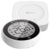 Ezviz t56 - cronotermostato smart con controllo della temperatura - wifi - display touch - da appoggio o da muro - EZVCST56