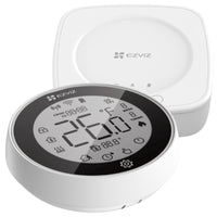 Ezviz t56 - cronotermostato smart con controllo della temperatura - wifi - display touch - da appoggio o da muro - EZVCST56