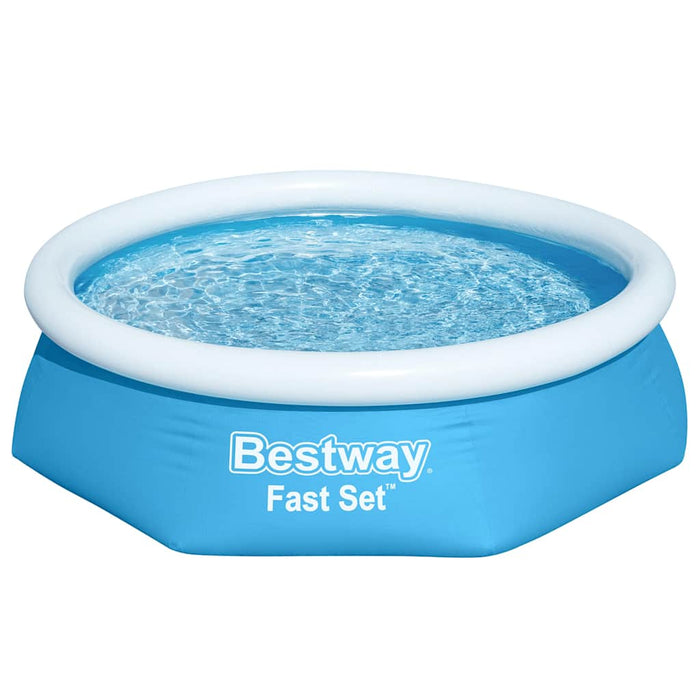 Bestway Piscina Gonfiabile Rotonda Fast Set 244x61 cm 57265 93312