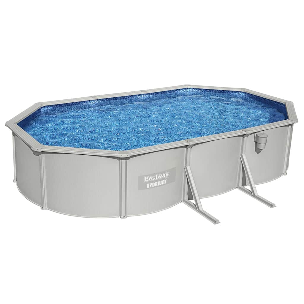 Bestway Piscina Fuoriterra Ovale Hydrium 610x360x120 cm 93336