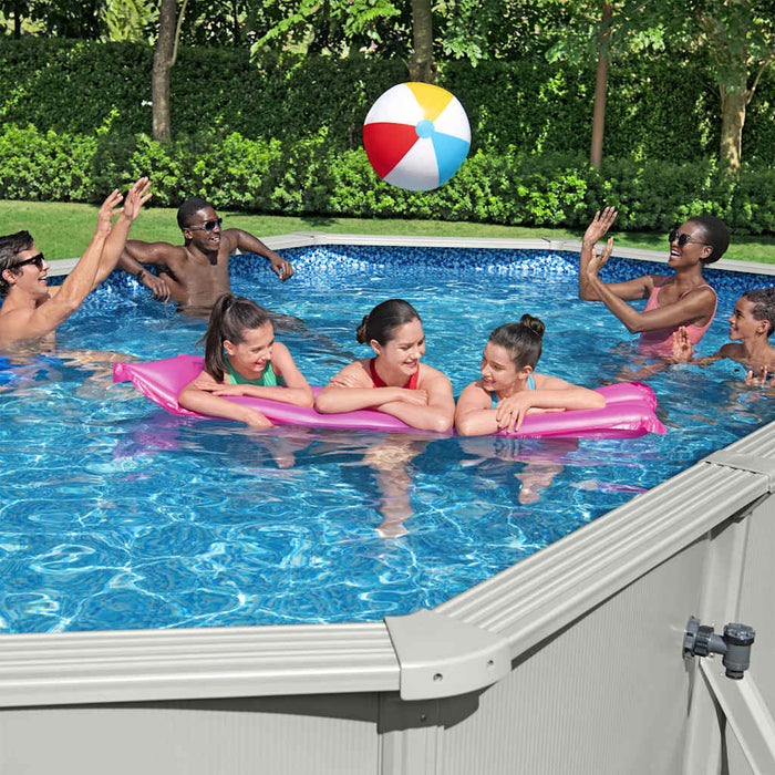 Bestway Piscina Fuoriterra Ovale Hydrium 610x360x120 cm