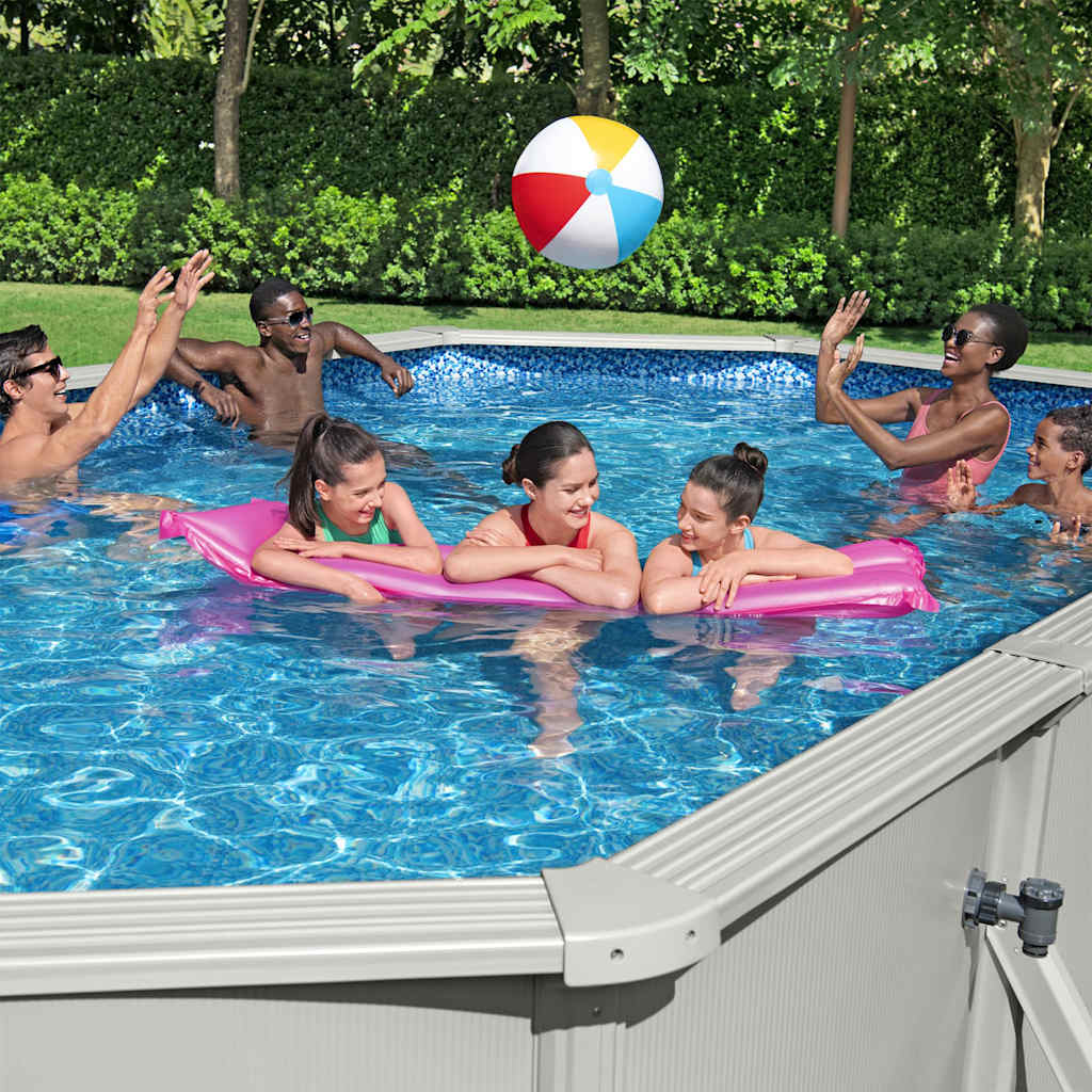 Bestway Piscina Fuoriterra Ovale Hydrium 610x360x120 cm 93336