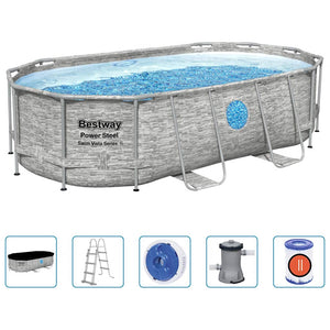 Bestway Set Piscina Power Steel 427x250x100 cm