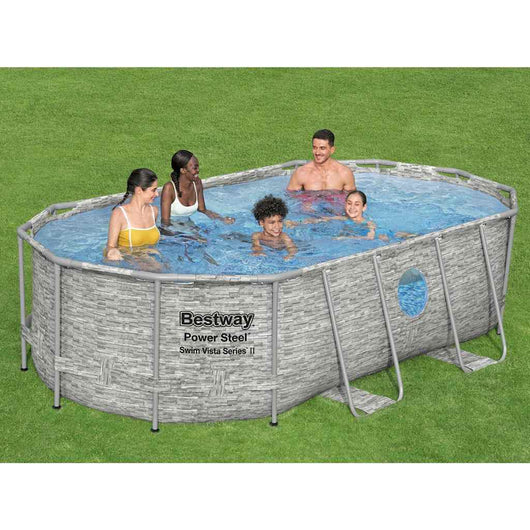 Bestway Set Piscina Power Steel 427x250x100 cm 93329
