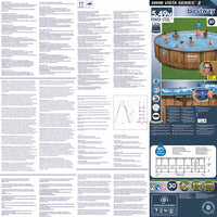 Bestway Set Piscina Power Steel 549x122 cm 93334