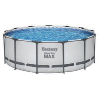 Bestway steel pro 5618w piscina fuori terra piscina con bordi piscina rotonda bianco - 5618W 5