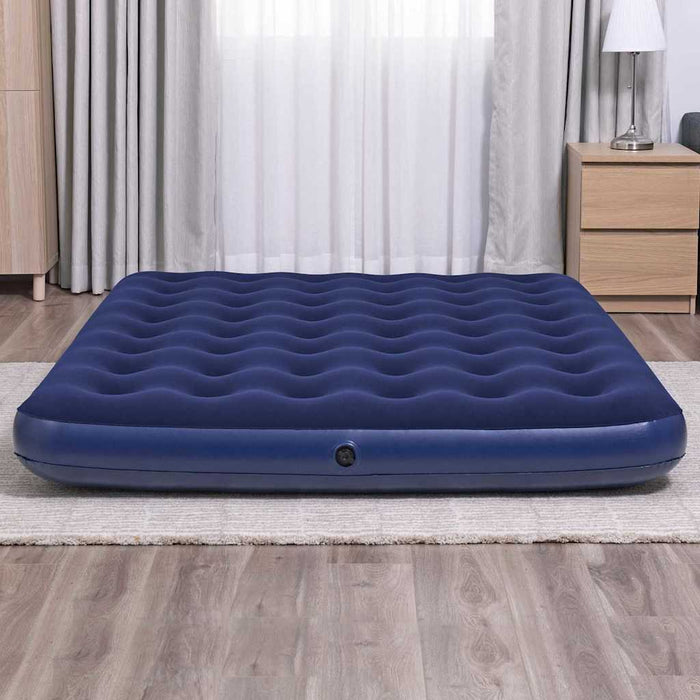 Best Way Letto ad Aria Blu 203 x 152 x 22 cm Plastica 42007935