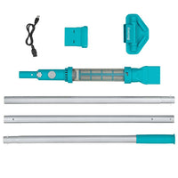 Best Way Aspirapolvere per Piscina Blu 252 x 17 cm Alluminio 42007934