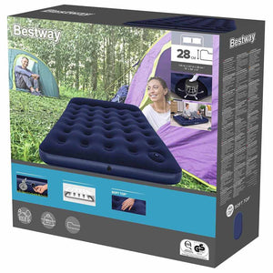 Best Way Letto ad Aria Blu 191 x 137 x 28 cm Plastica 42007936