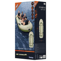 Best Way Zattera gonfiabile Beige 145 x 350 x 46 cm PVC 42007940