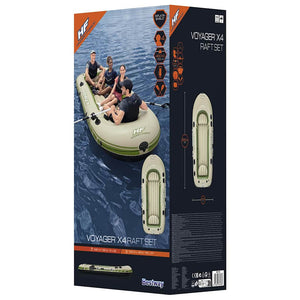 Best Way Zattera gonfiabile Beige 145 x 350 x 46 cm PVC 42007940