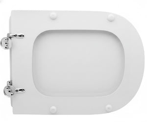 SEDILE WC PER ROCA VASO GIRALDA FORMA 5- Bianco Cerniere A passanti- CW- pezzi 1