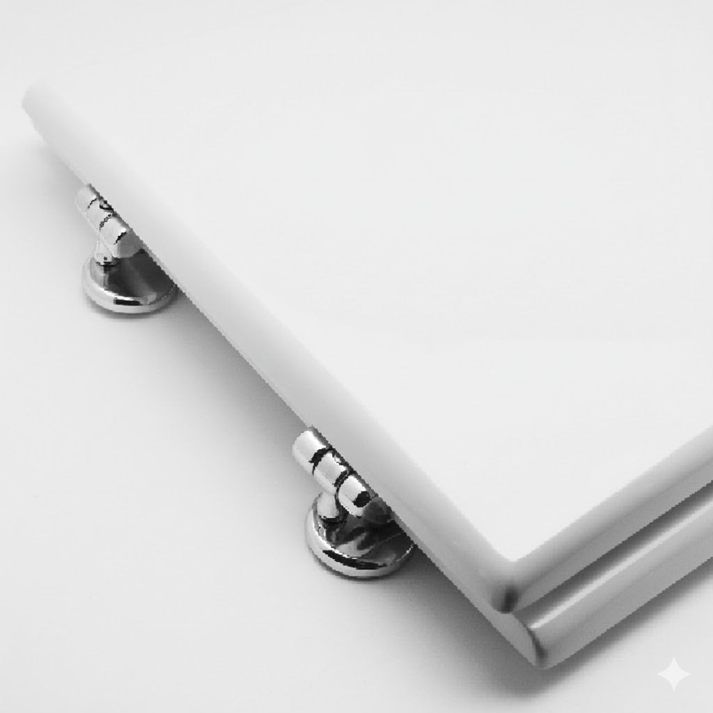 SEDILE WC PER ROCA VASO GIRALDA FORMA 5- Bianco Cerniere A passanti- CW- pezzi 1