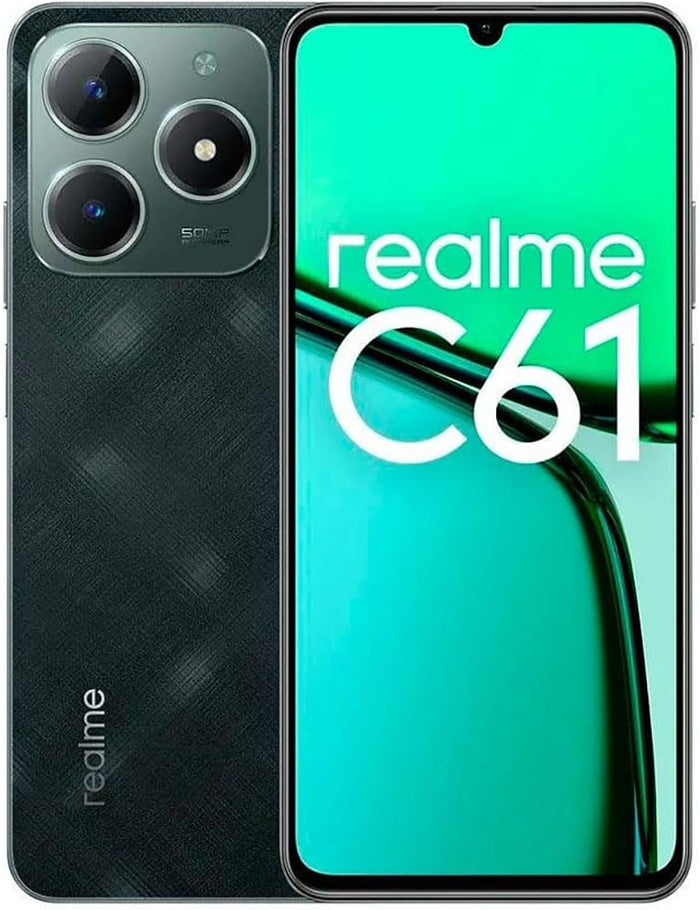 Realme c61 6+128gb ds 4g dark green oem - 6941764435964