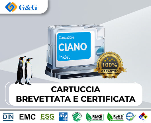 Ink g&g hp 973xl c 10000 pag rigenerato - 1R973-CGG-E