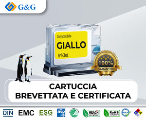 Ink g&g hp 973xl y 10000 pag rigenerato - 1R973-YGG-E