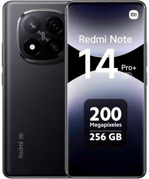 Xiaomi redmi note 14 pro+ 5g midnight black 6.67 8gb/256gb - XIREDN14PROP5GN