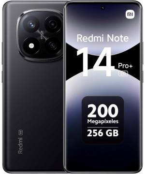 Xiaomi redmi note 14 pro+ 5g midnight black 6.67 8gb/256gb - XIREDN14PROP5GN