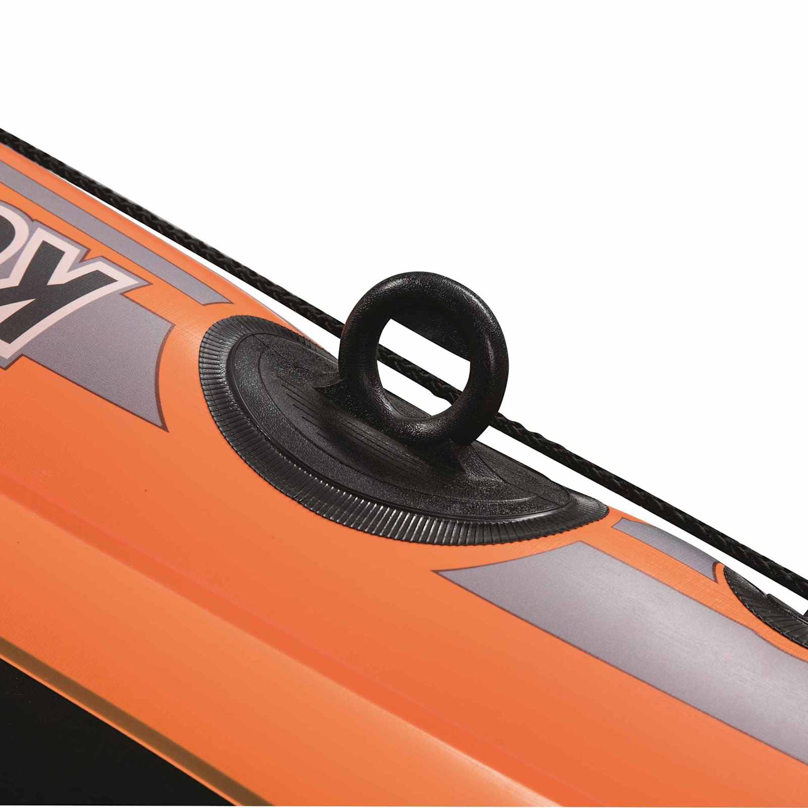 Bestway Barca a Remi con archiviazione Arancione 155 x 93 cm Vinile 91669