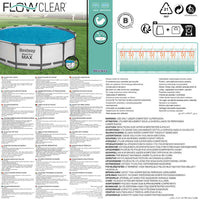 Bestway Copertura Solare per Piscina Flowclear 427 cm 92089