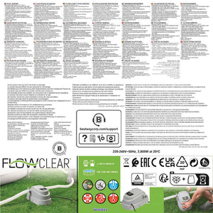 Bestway Riscaldatore Acqua per Piscine 58259 90742