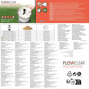 Bestway Sfere Filtranti in Polisfera Flowclear 500 g 58475 91248