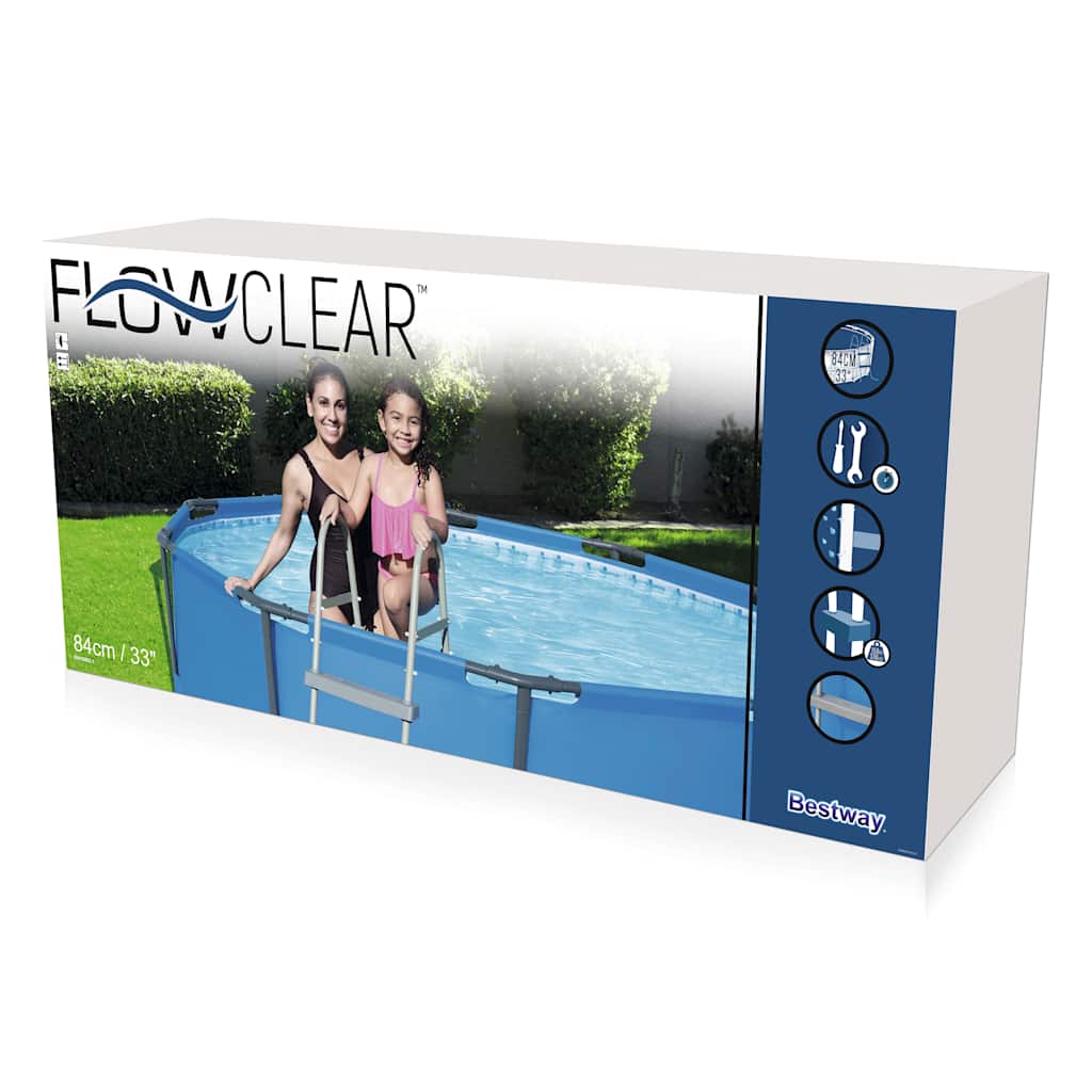 Bestway Scaletta per Piscina a 2 Gradini 84 cm 58430 91635