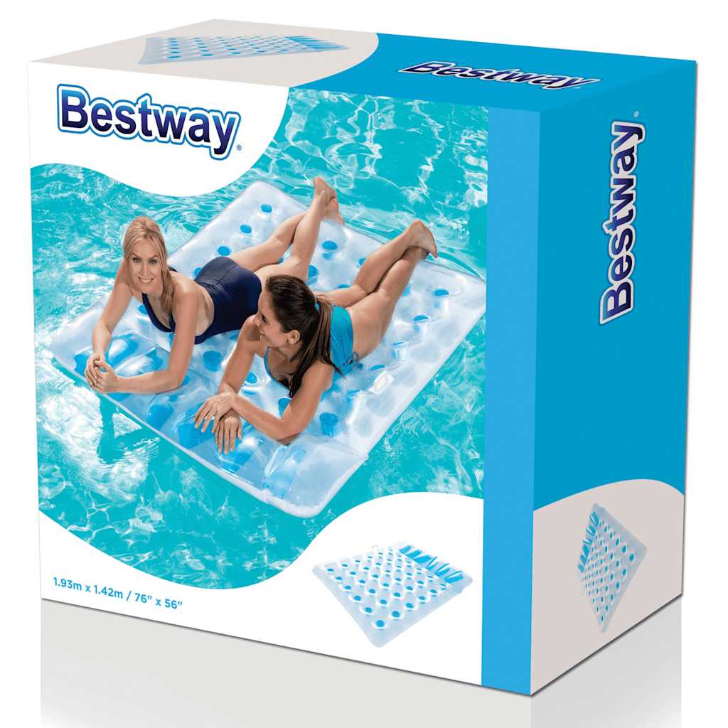 Bestway Materasso Matrimoniale Gonfiabile da Piscina 43055 91253