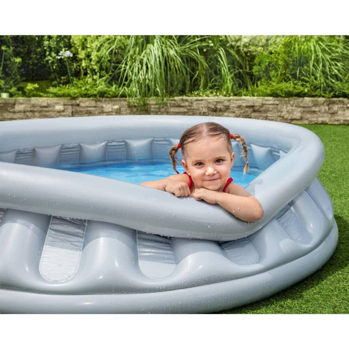 Bestway Piscina Space Ship Rotonda 152x43 cm Argento 441129