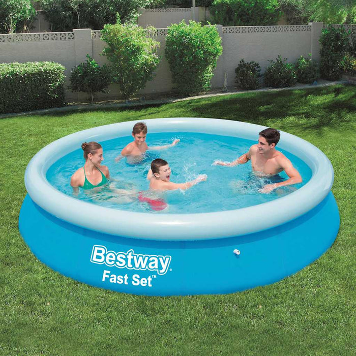 Bestway Piscina Gonfiabile Rotonda Fast Set 366x76 cm 57273 91602
