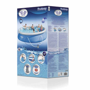 Bestway Set Piscina Fast Set 457x84 cm 57313 91644