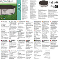 Bestway Copertura per Piscina Flowclear 366 cm 92072